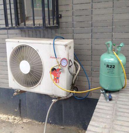 蓬江空调加氟
